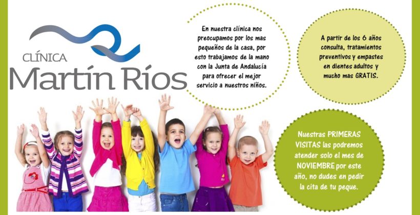 (Español) Servicio odontológico PADA para niños. Primeras visitas solo por el mes de NOVIEMBRE por este año.